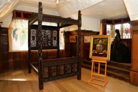 tudor bed|henry vii marriage bed.